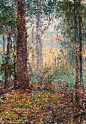 Frederick Mccubbin Forest Macedon by Frederick McCubbin Germany oil painting artist